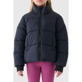 4F dívčí zimní bunda 4FJWAW25TDJAF613 černá (164) (164, černá)