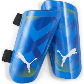 Fotbalový chránič Puma Chrániče holeně Ultra Light Strap 030875-06 (XXS) (XXS, modrá)