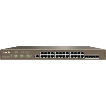 Switch Switch Tenda TEG5328P-24-410W , 24xGE PoE, 4xSFP