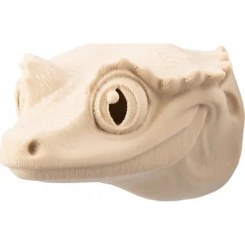 magnetka pro dítě Gekon 2 | 3D magnetka k vybarvení