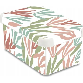 Úložný box Plastový Box s víkem Deco Stockholm S