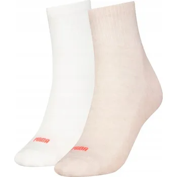 Pánské ponožky PUMA PONOŽKY HEART LOGO CREW 2-PACK 93855504 vel. 35-38