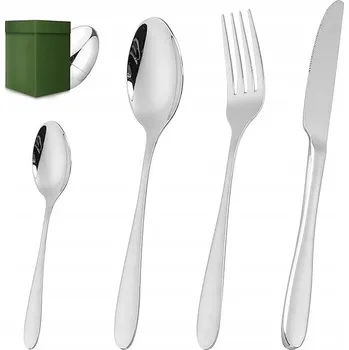 Příbor Kompletní Sada Příborů 24 ks s ozdobným organizérem