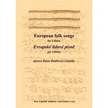 Budišová Colombo Hana: Evropské lidové písně (European folk songs)