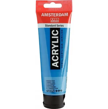 Výtvarná barva Akrylová Barva Amsterdam Talens 120 ml 572 Primary Cyan