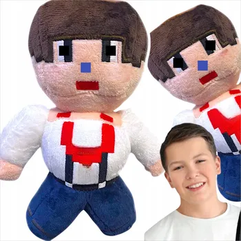 plyšák MINECRAFT PLYŠÁK MALÝ STEVE DÍTĚ POSTAVIČKA ZE HRY PLYŠOVÝ MAZLÍČEK PŘÍTULNÍČEK