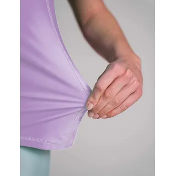 Rashguard Dámské tričko UV 50+ slim fit na plavání a šnorchlování, fialová Barva: Fialová, Velikost: L 665122.2538 L