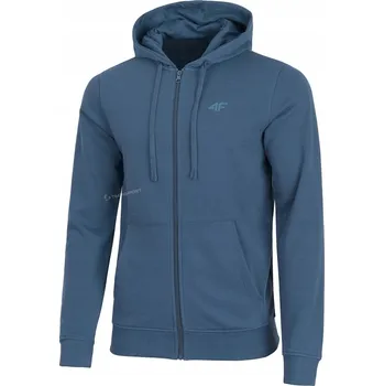 Pánská mikina 4F PÁNSKÁ MIKINA S KAPUCÍ BAVLNA NA ZIP / vel XXXL 3XL