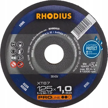 Řezný kotouč Řezací kotouč na kov Rhodius 209522 125x22,2 mm