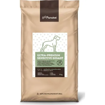 Krmivo pro psa Panakei Granule pro psy SENSITIVE Příchuť: Jehněčí+Králik (9kg)