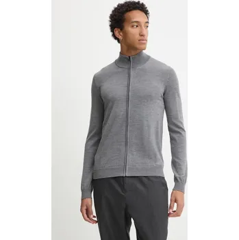 Dámský svetr Vlněný svetr HUGO San Jorge-M 50474193 šedá 90A, vel. XL