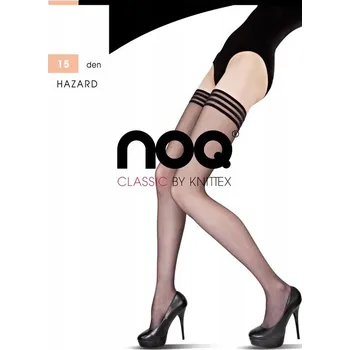 Dámské punčochy Knittex samodržící punčochy dámské matné 15 DEN, velikost 3