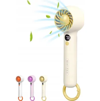 Domácí ventilátor Mini kapesní ventilátor béžový