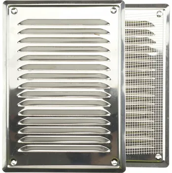 Větrací mřížka Ventilační mřížka Ventilační Km Express stříbrná