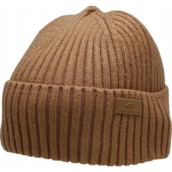 Čepice 4F Zimní čepice beanie hnědá velikost M