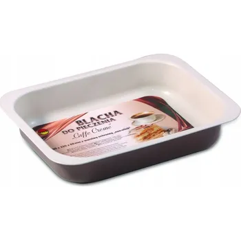 Obraz Plechová lisovaná forma na pečení 29 Cm x 22 cm x 60 cm hnědá