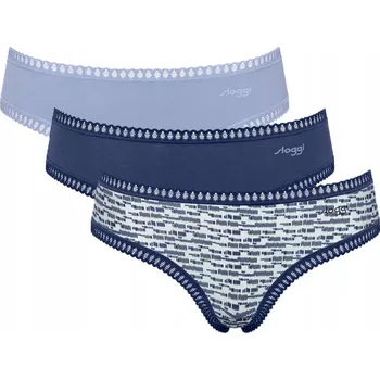 Kalhotky Dámské bavlněné kalhotky KALHOTKY Hipster Sloggi GO Crush Hipster C3P 3ks XXL