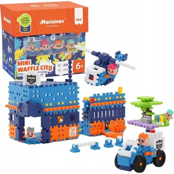 ostatní stavebnice Mini Vafle Marioinex City Policejní Stanice 280 dílů