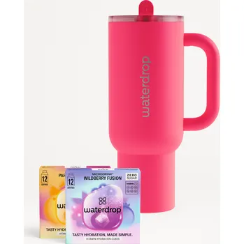 Instantní nápoj Waterdrop Set Explorer Neonově Růžová FUSION MIX