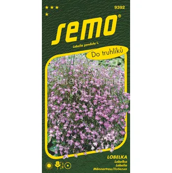 Semeno SEMO LOBELKA PŘEVISLÁ - LILA světle fialová 0.25 g EXP. 12/2025