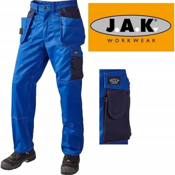 Pánské kalhoty SILNÉ MONTÉRSKÉ KALHOTY DO PASU DLOUHÉ PÁNSKÉ J.A.K WORKWEAR 9204 vel.54LONG