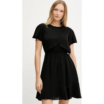 Dámské šaty Šaty Armani Exchange XW001014.AF16121 černá 99X, vel. 36