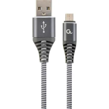 Datový kabel Kabel Gembird USB - microUSB typ B, 1 m, šedý