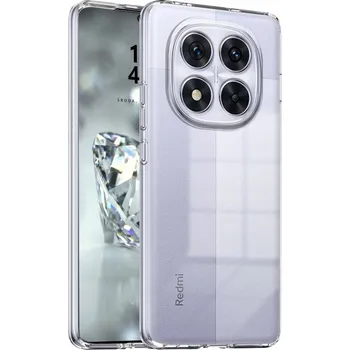 Pouzdro na mobilní telefon Zadní Kryt BBE CASE pro Xiaomi Redmi Note 14 Pro 4G bezbarvý