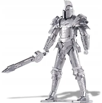 Obraz 3D Model kovového Puzzle Piececool - Černý rytíř