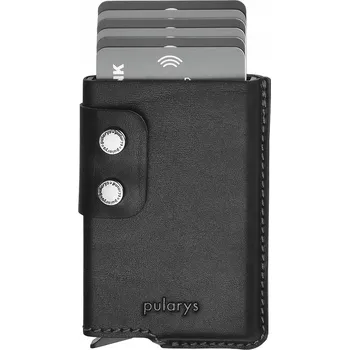 Peněženka Pularys peněženka z pravé kůže černá - unisex