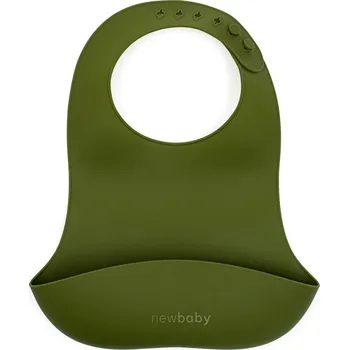 Bryndák Wiky Bryndák silikonový New Baby olivově zelená 28cm