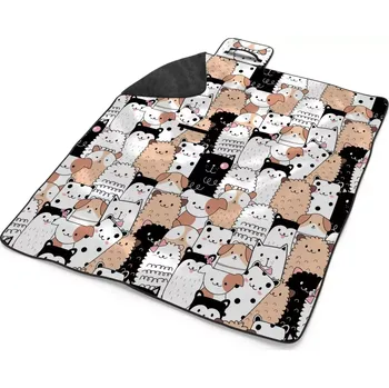 deka Sablio Plážová deka Roztomilá zvířátka: 200x140 cm