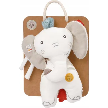 plyšák Plyšová Hračka s hracím strojkem, slon, z kolekce: Natura