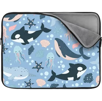 pouzdro na notebook Sablio Obal na notebook Dětský mořský svět - 15,6"