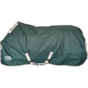Deka pro koně Výběhová deka BUCAS Greenline Turnout, green/cream, 100g, 120 cm