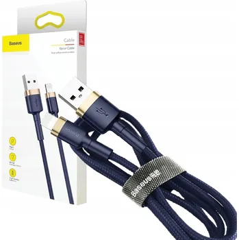 Datový kabel Kabel Baseus USB - Apple Lightning 2 m modrý