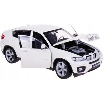 autíčko WELLY BMW X6 E71 BÍLÝ 1:24 NOVÝ KOVOVÝ MODEL 24004