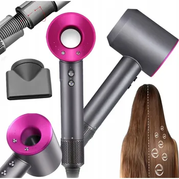 Fén PROFESIONÁLNÍ FÉN NA VLASY 1600W ULTRA 5v1 IONIZACE + NÁSTAVCE