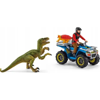 Schleich 41466 Útěk na čtyřkolce před Velociraptorem