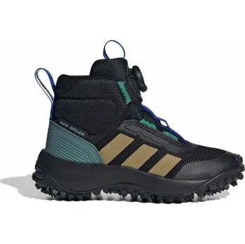 Dětská móda Dětské boty Fortatrail BOA JR9269 - Adidas černo-zelená 36