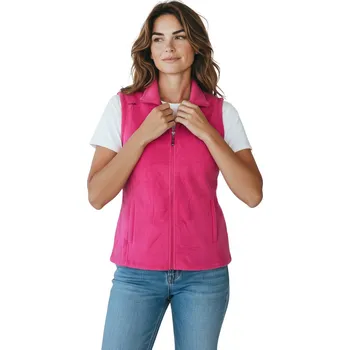 Dámská vesta Valerie Dream Dámská fleecová vesta OLA Barva: Růžová, Velikost: L
