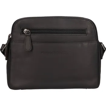 Kabelka Dámská kožená crossbody kabelka The Chesterfield Brand Vionne - černá