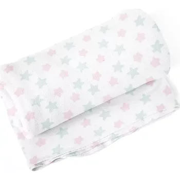 deka Sablio Deka Růžové a modré hvězdy - 150x120 cm