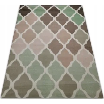 Koberec KOBEREC MĚKKÝ 160x230 DO OBÝVÁKU ELEGANTNÍ MODERNÍ MAROCKÝ JETEL