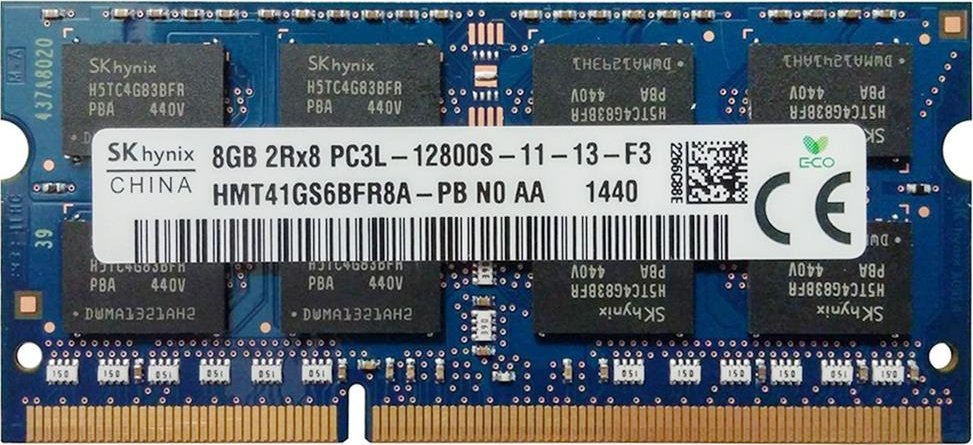 SK Hynix RAM 8GB PC3L-12800S DDR3 1600MHz HMT41GS6BFR8A-PB (Gebraucht) in Basel für CHF 20 - mit