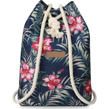 Batoh s městskými květinami, taška, batoh, prostorná taška ZAGATTO