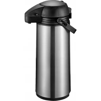 Termoska Termoska 1,9 l s pumpičkou, turistický, skleněná vložka, velký knoflík