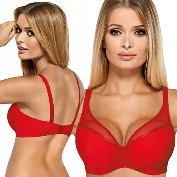 Podprsenka Push-up podprsenka PariPari Ellie červená 75F