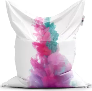 Sedací pytel Sablio Sedací vak Classic Barevný kouř - 200x140 cm