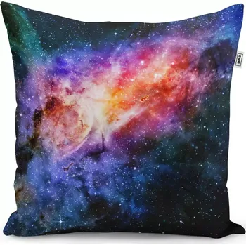 Polštář Sablio Polštář Vesmírná záře - 50x50 cm